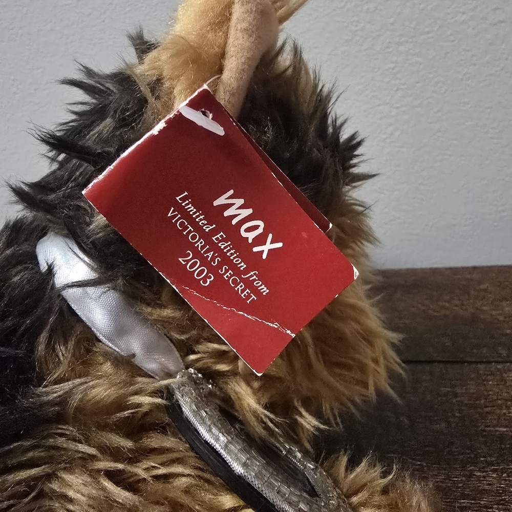 Victoria's Secret Max Dog Terrier Plush Limited Edition 2003 Stuffed Animal - Picture 12 of 16